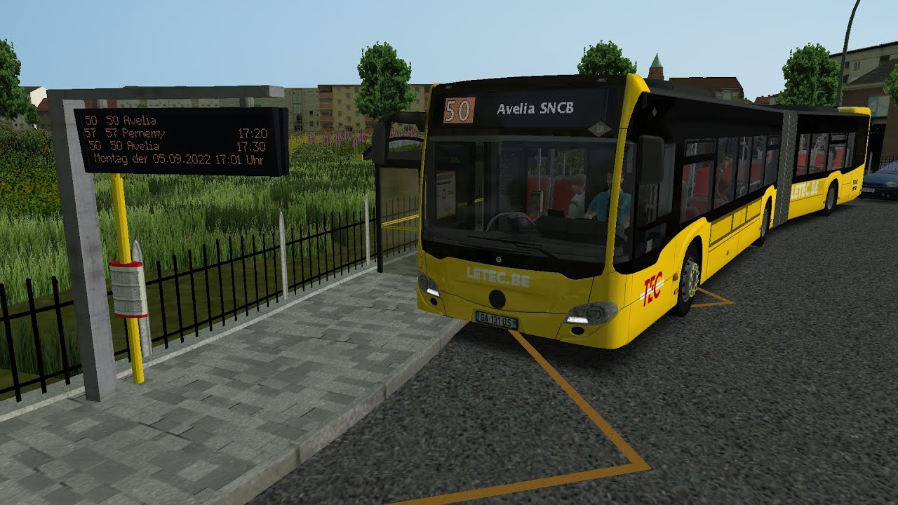 [No comment] OMSI 2 - Avelia V2 Line 50 - Mercedes Citaro G C2 TEC Edition