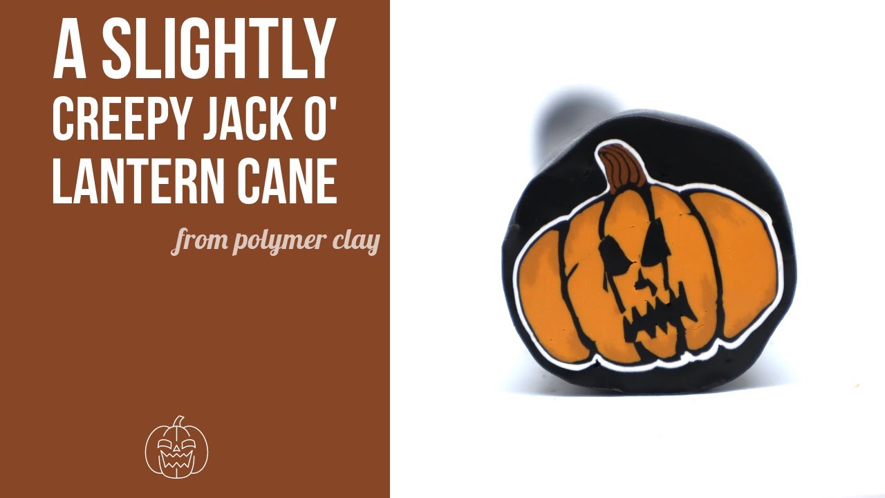 My Very Belated Jack O' Lantern Cane for Halloween! 🎃