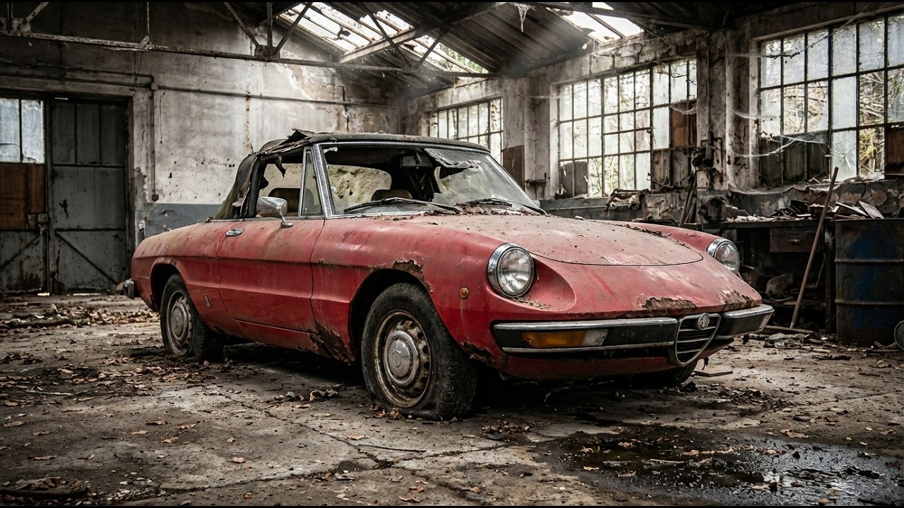 ASMR Car Restoration! 1986 Alfa Romeo Spider Full Restoration