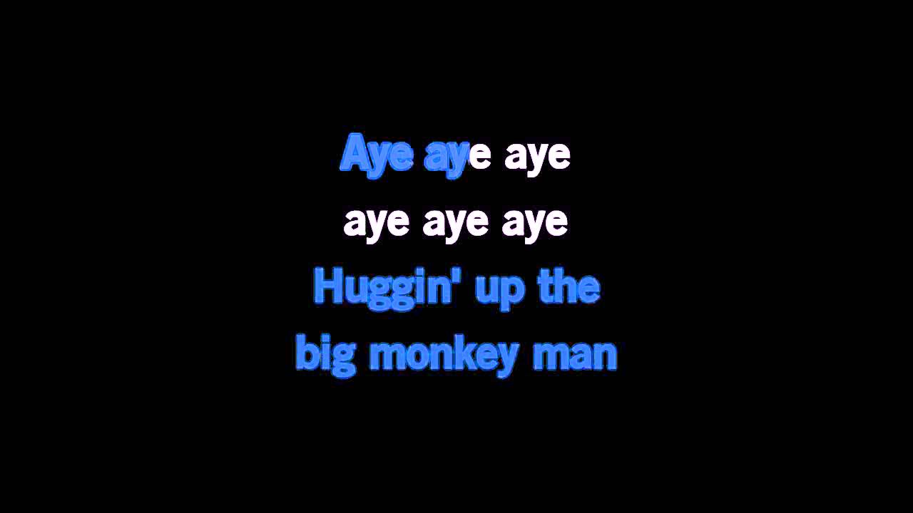 monkey man karaoke