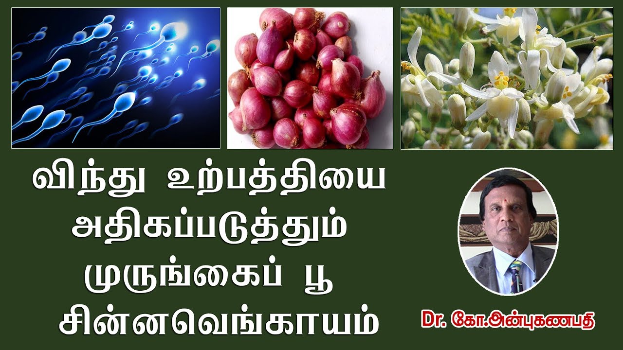 விந்து உற்பத்தியை அதிகரிக்கும் முருங்கைப் பூ, சின்னவெங்காயம் | Increase sperm count drumstick flower