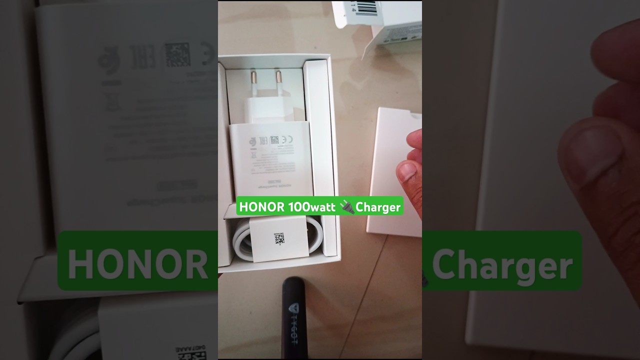 HONOR 100watt Charger #honor200 #honor #honortech #charger #accessories #datacable #supercharger