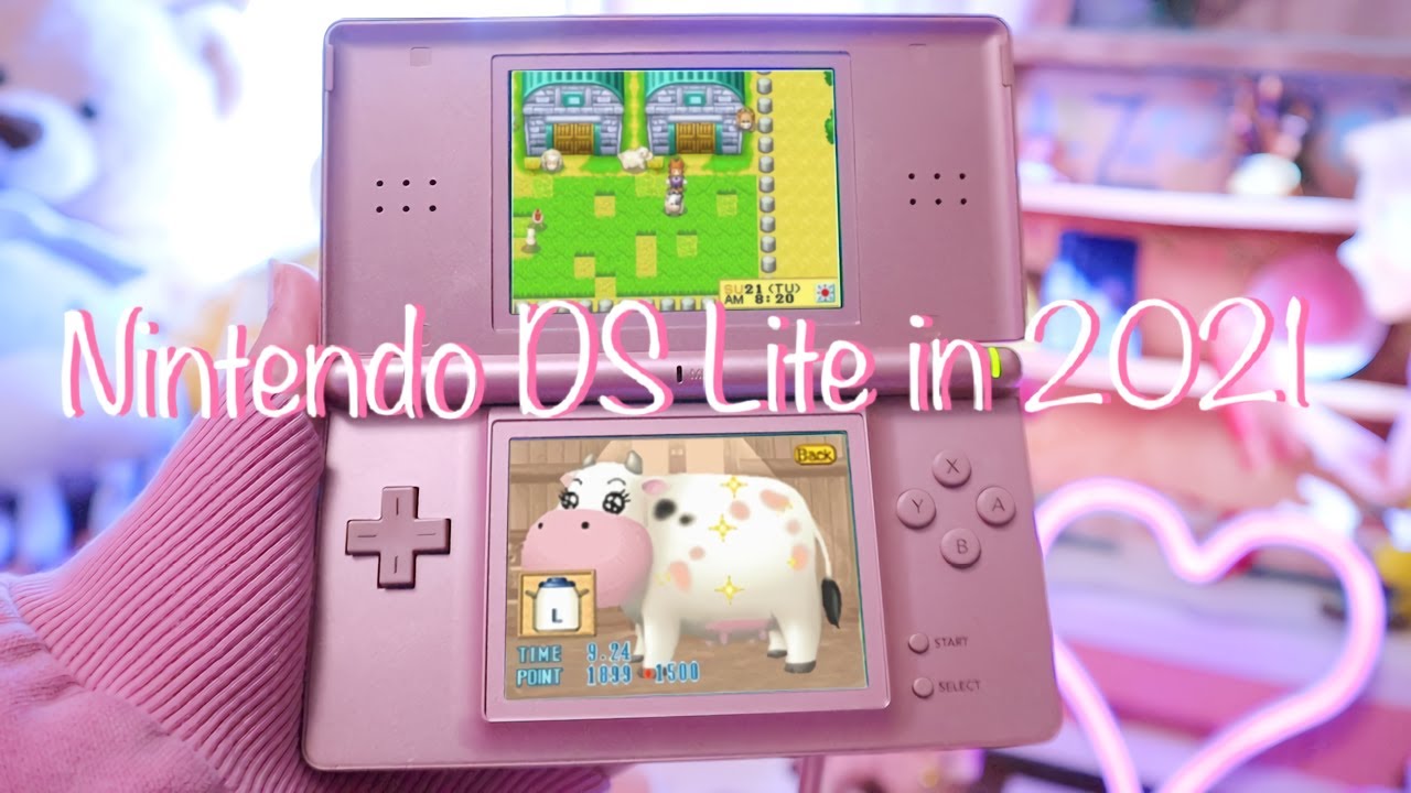 I Bought a Rose Gold Nintendo DS Lite in 2021 || chill gaming asmr