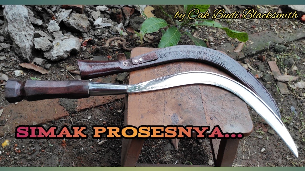 pembuatan celurit madura takabuan dari klaher/bearing