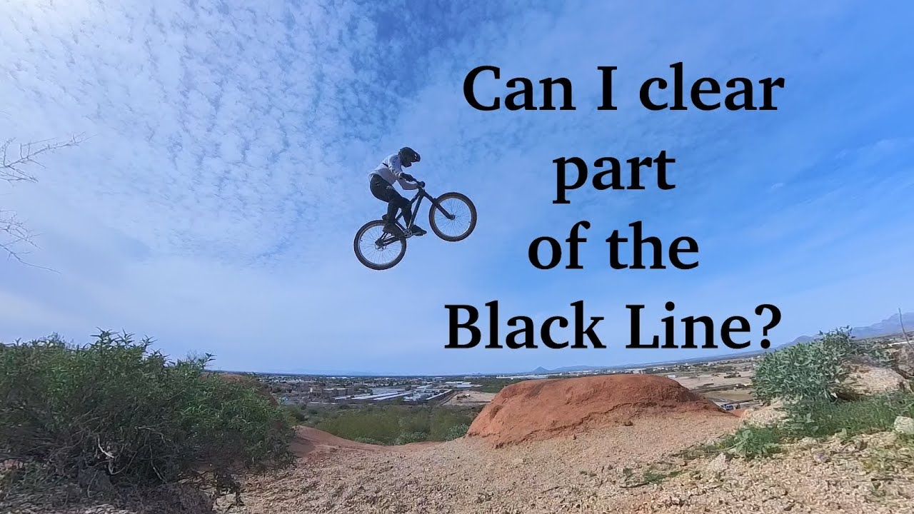 Can I hit the first 4 jumps at Mesa Desert Trails Black Line?