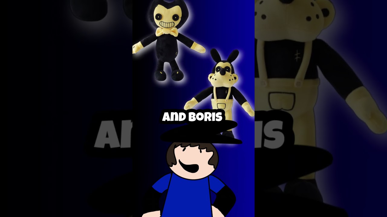 Bendy And Boris Hex Plushies Look