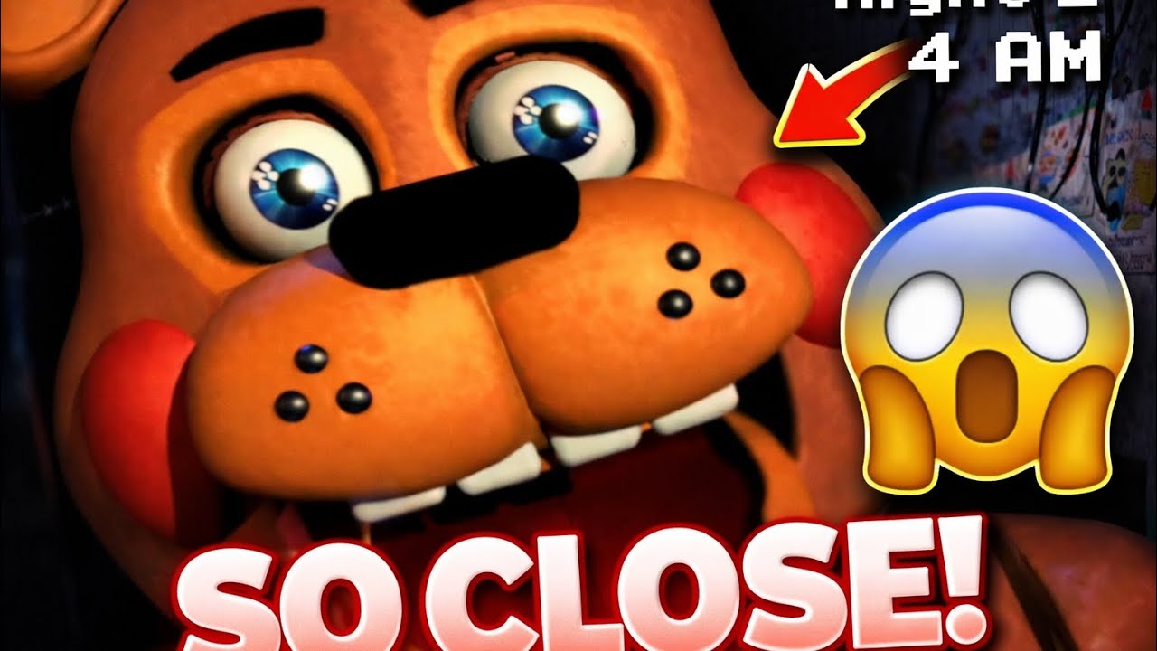 FNAF 2 Night 2 Is Hard! Toy Freddy Jump Scare episode 1