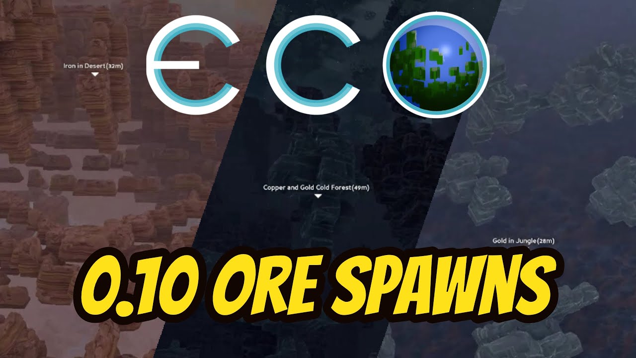 How to Find Ores in Eco 0.10