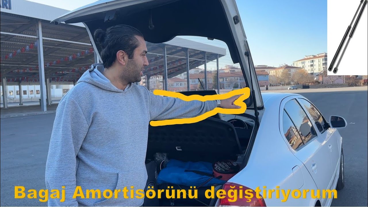 Bagaj kapağı amortisörü nasıl değiştirilir? // KENDİN YAP