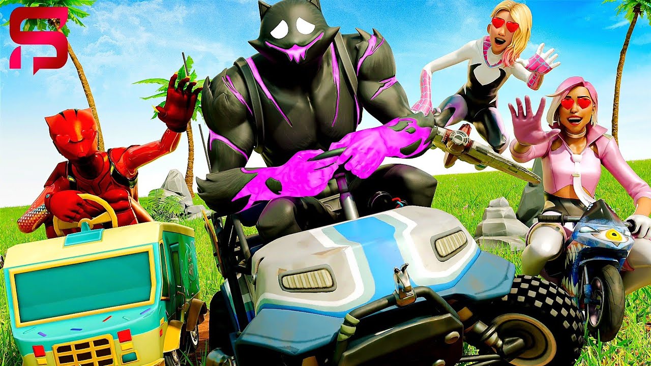 Phantom Meowscles Plays Kiss Chasing with Girls in Love.. Fortnite