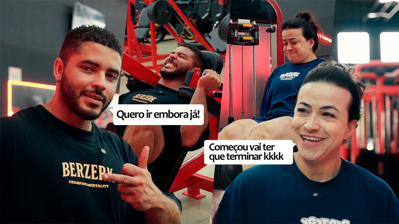 Mais um TREINO com a PATROA