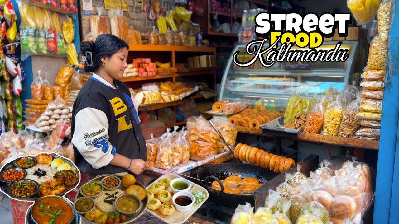 Nepali Street Food In Kathmandu || Low Budget ?