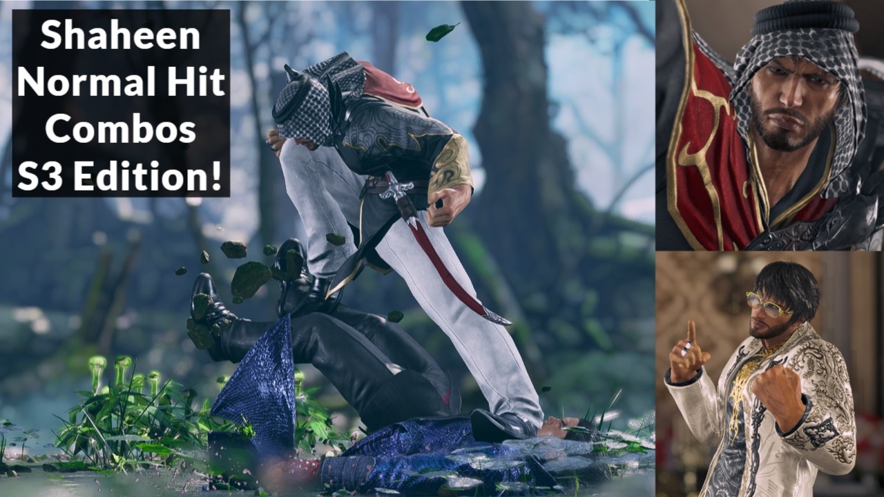 Shaheen's Season 3 Normal Hit Combos! (Tekken 8)