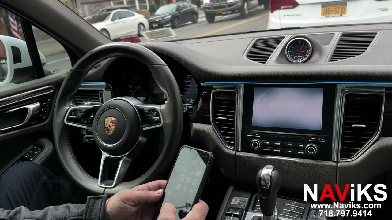Fits 2017 - 2018 Porsche Macan 95B (PCM 4.0) HDMI Video Interface iPhone, Android, Fire Stick, Roku
