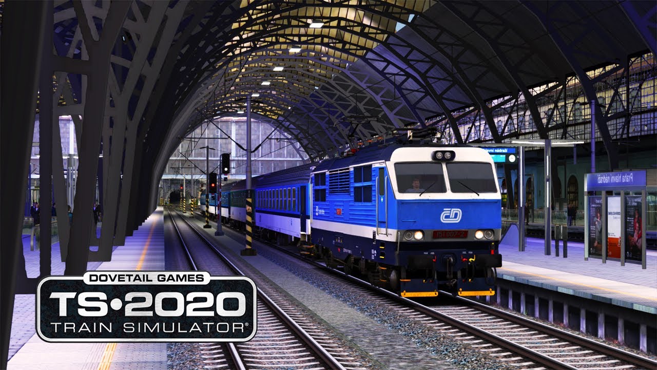 Train Simulator 2020, CD 151 007-2, Tabor - Praha Hln