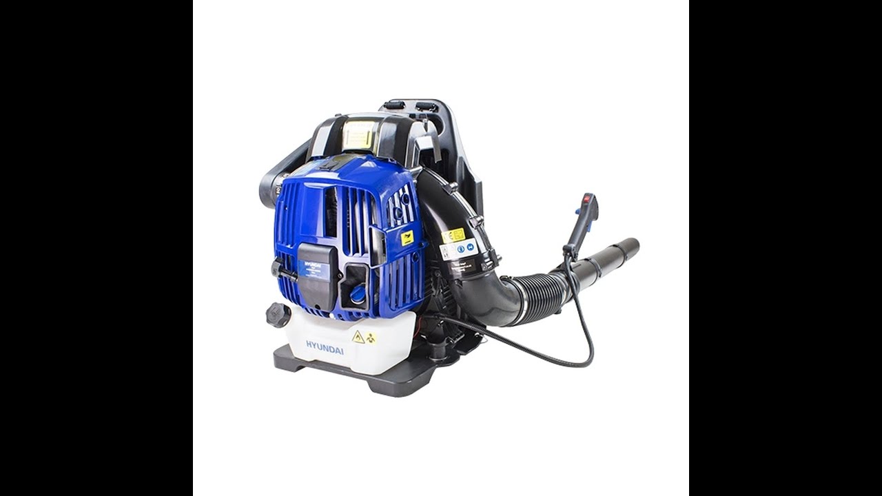 Hyundai 76cc 4-Stroke Backpack Petrol Leaf Blower | HY4B76