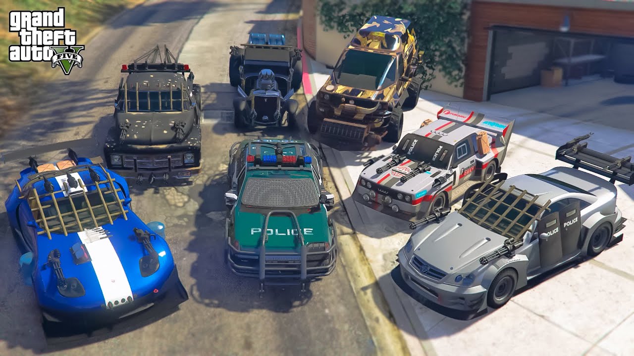 GTA 5 - Franklin Steal SECRET ZOMBIE Vehicles in GTA V! (Zombie Outbreak) | (GTA V Roleplay)