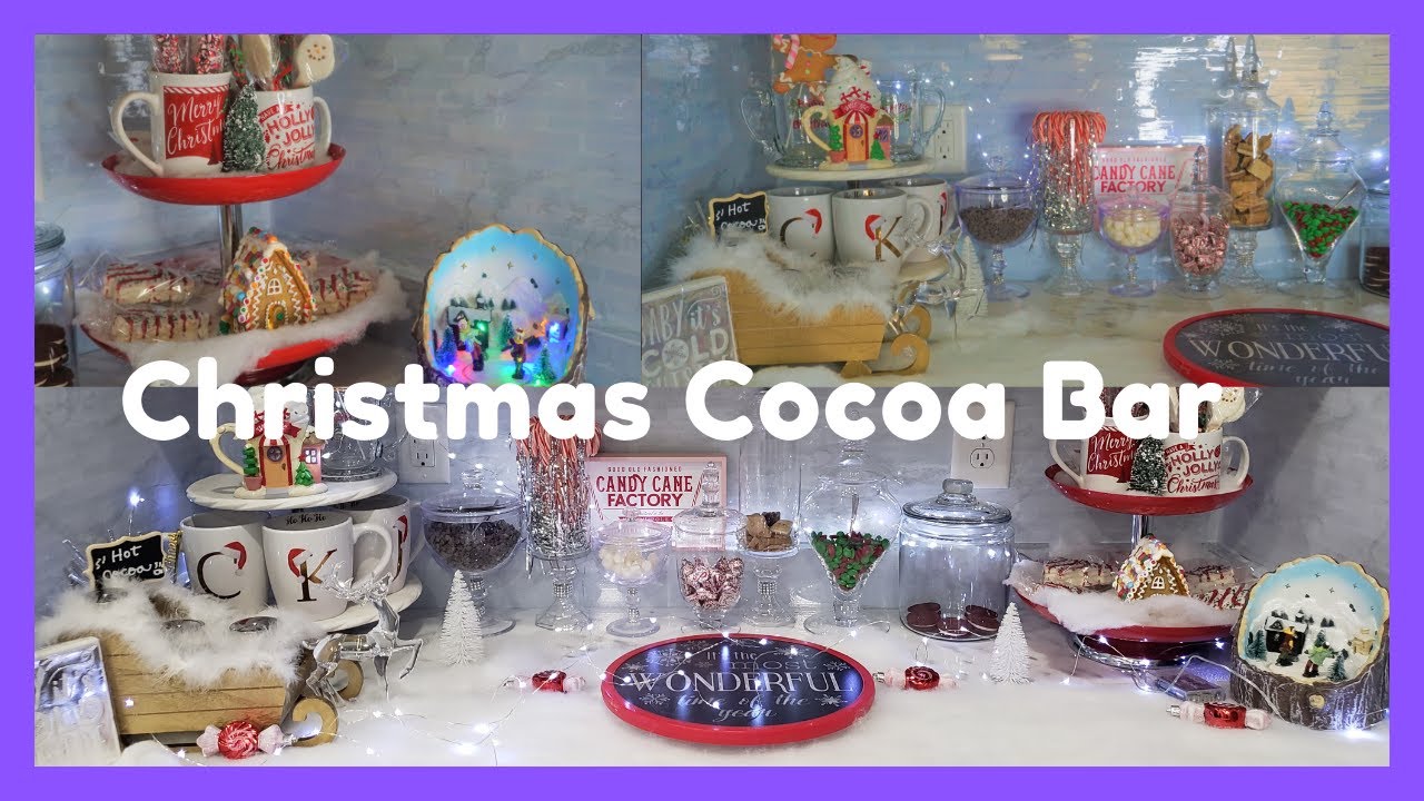 DIY Christmas Hot Cocoa Bar | Karbglam Vlogmas 2019