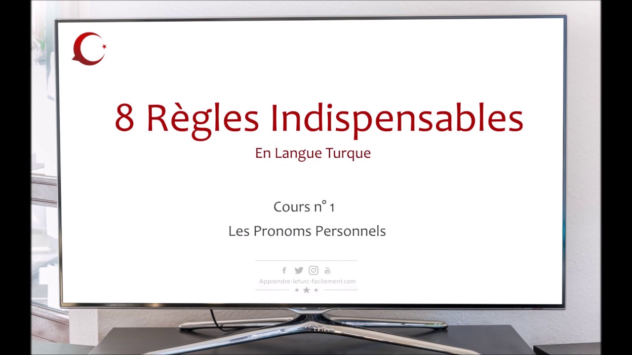 Les Pronoms Personnels - 8 Règles Indispensables [ 01/08 ] - Apprendre le Turc Facilement