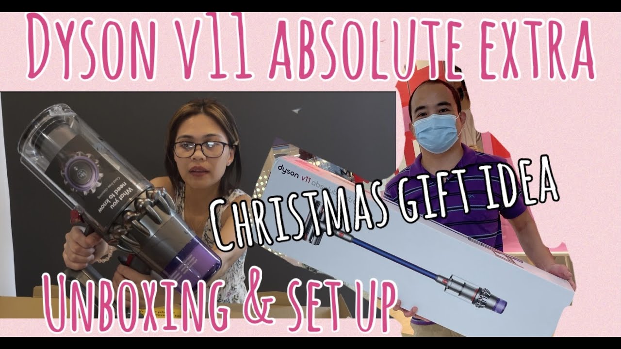 DYSON V11 ABSOLUTE EXTRA! UNBOXING & SET UP!!  || Pink Gaey 💗