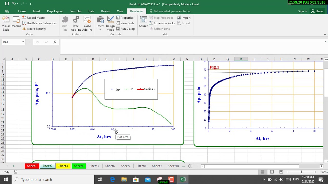 Build Up analysis using Excel sheet