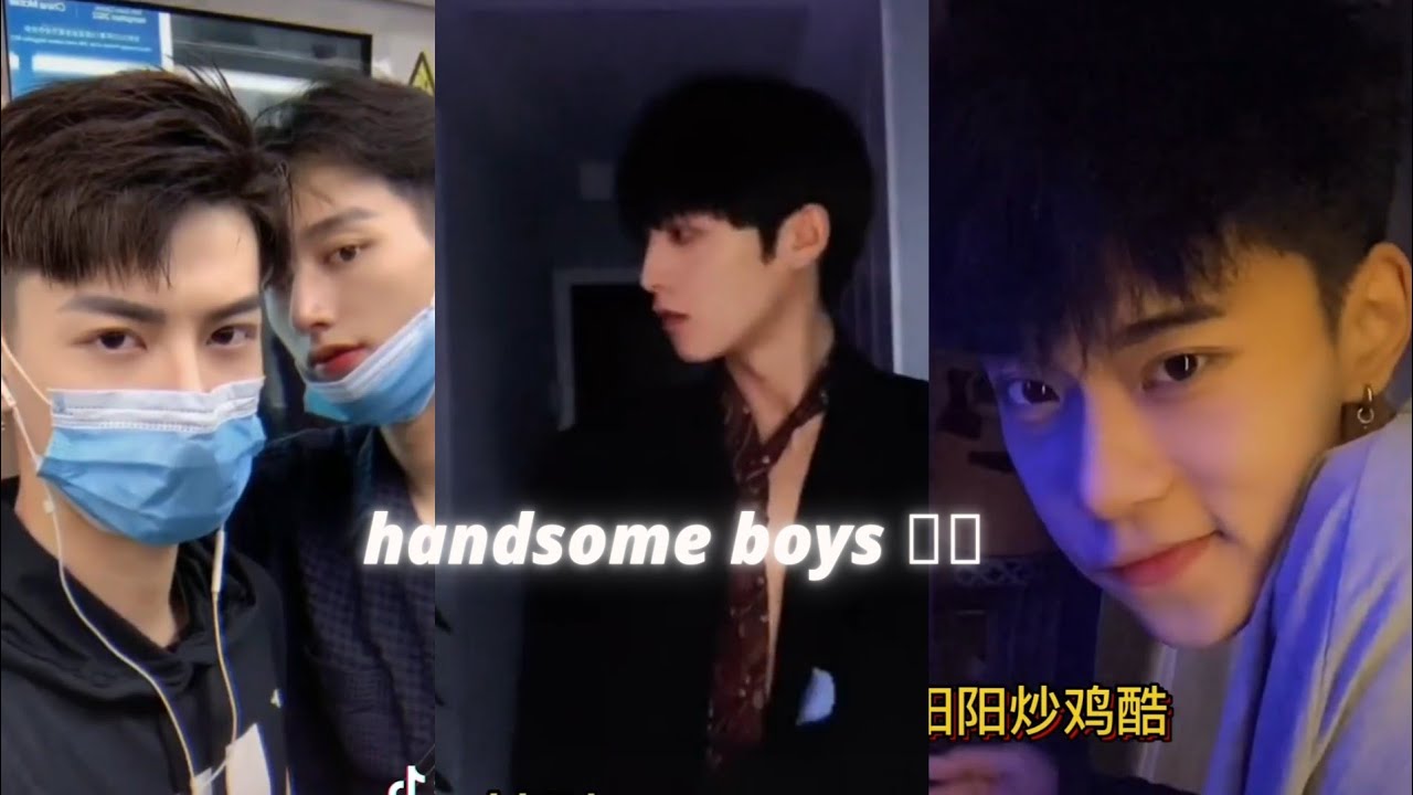 handsome and cute boys 🔥🔥in tiktok/douyinchina
