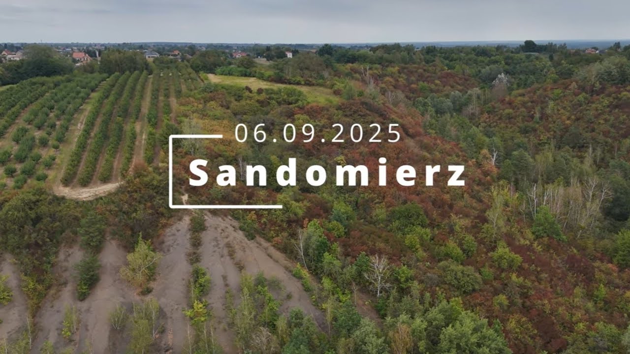 Sandomierz z Drona 09.2025 | Polska 4K