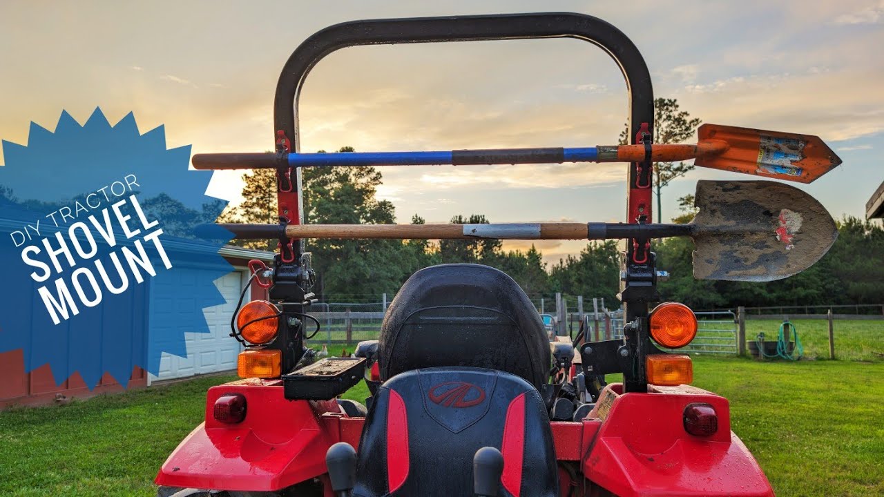 DIY Tractor Shovel Mount