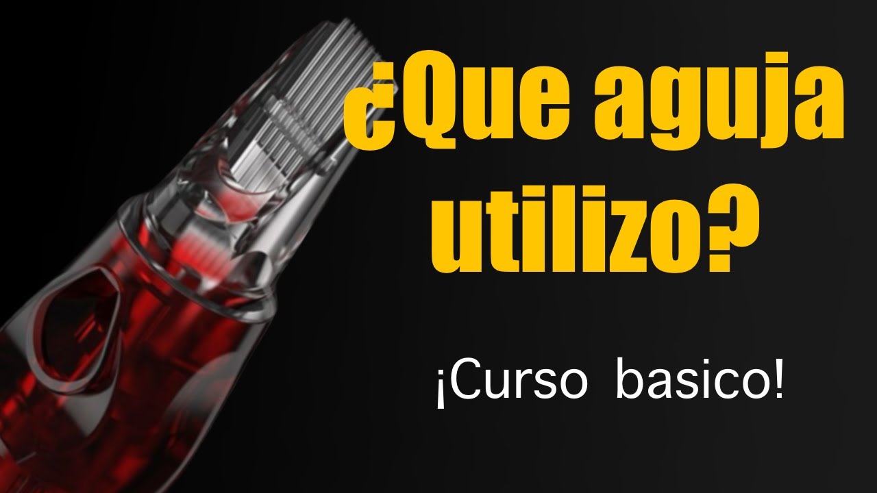 Tipos de Agujas para Tatuar: ¿Cuál usar? 🔥Curso GRATIS TATUAJE