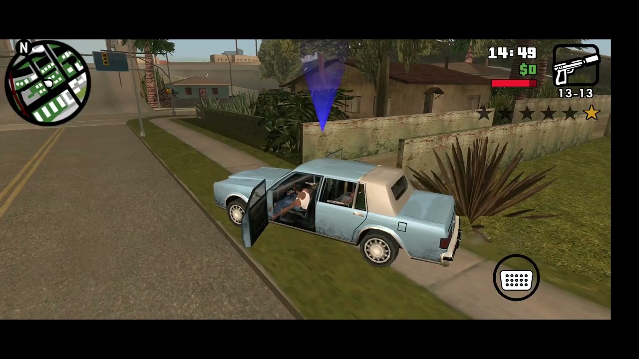 GTA SAN ANDREAS ANDROID GAMEPLAY PART 5 || DRIVE THRU || SANRAT GAMING ||