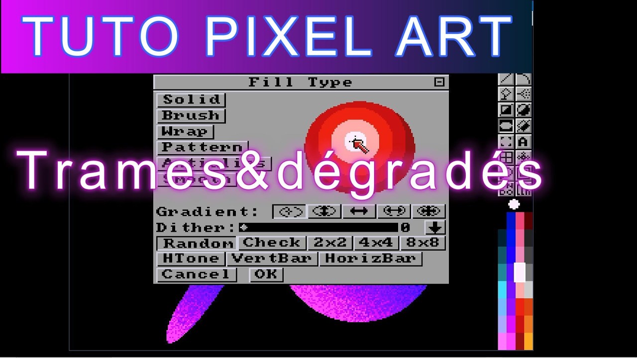 Les nouveaux dégradés dans Pydpainter 2.2.1