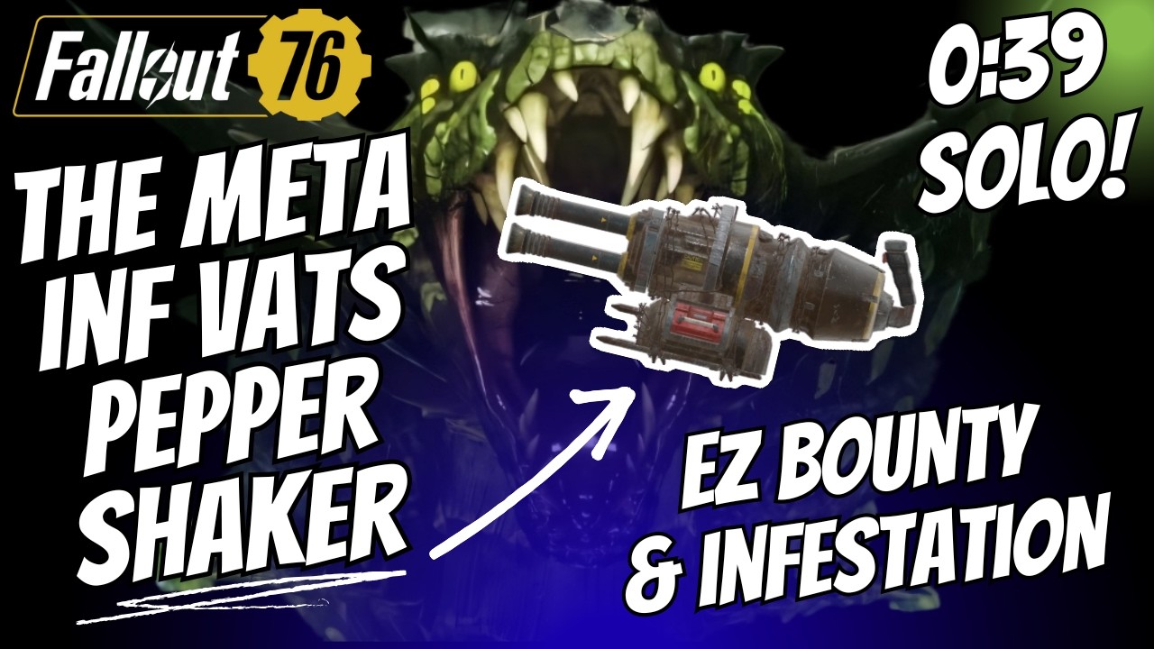 Руководство по сборке META 39sec INFINITE VATS Pepper Shaker NO-PA в Fallout 76