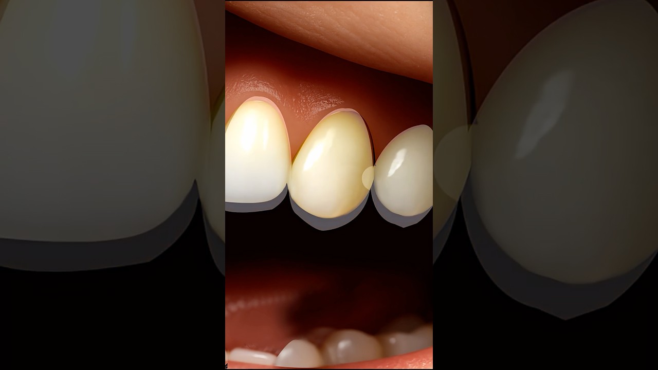 FACETA de resina composta para DENTE ESCURECIDO passo a passo 