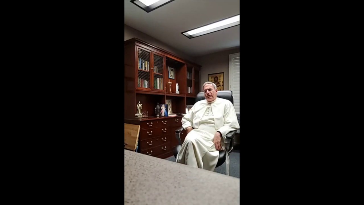 Fr.  Augustine Puchner and Divine Mercy.