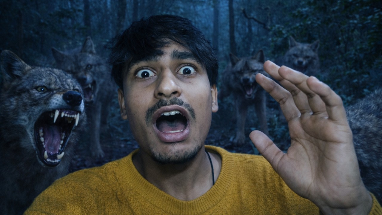 Aaj Shaam Ko Hume Sayal (Jackal) Dikh Gaye! 😨