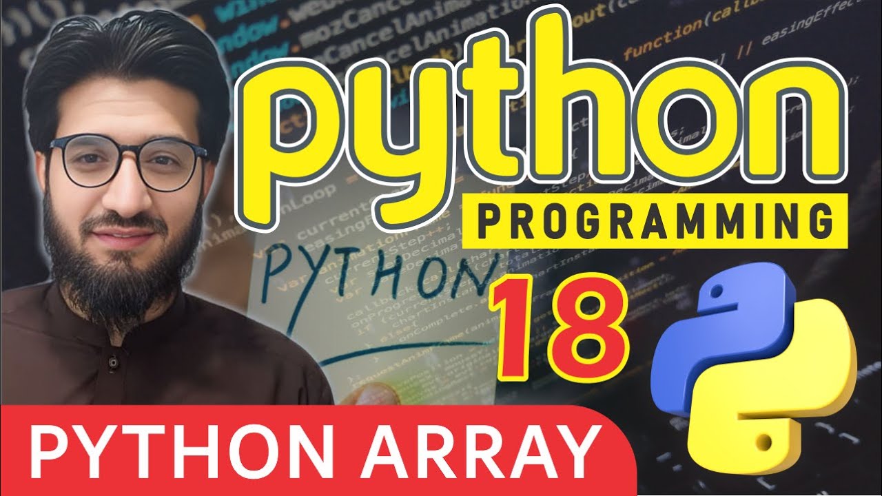 PYTHON Array | Array for Beginners | 18 | Master Academy