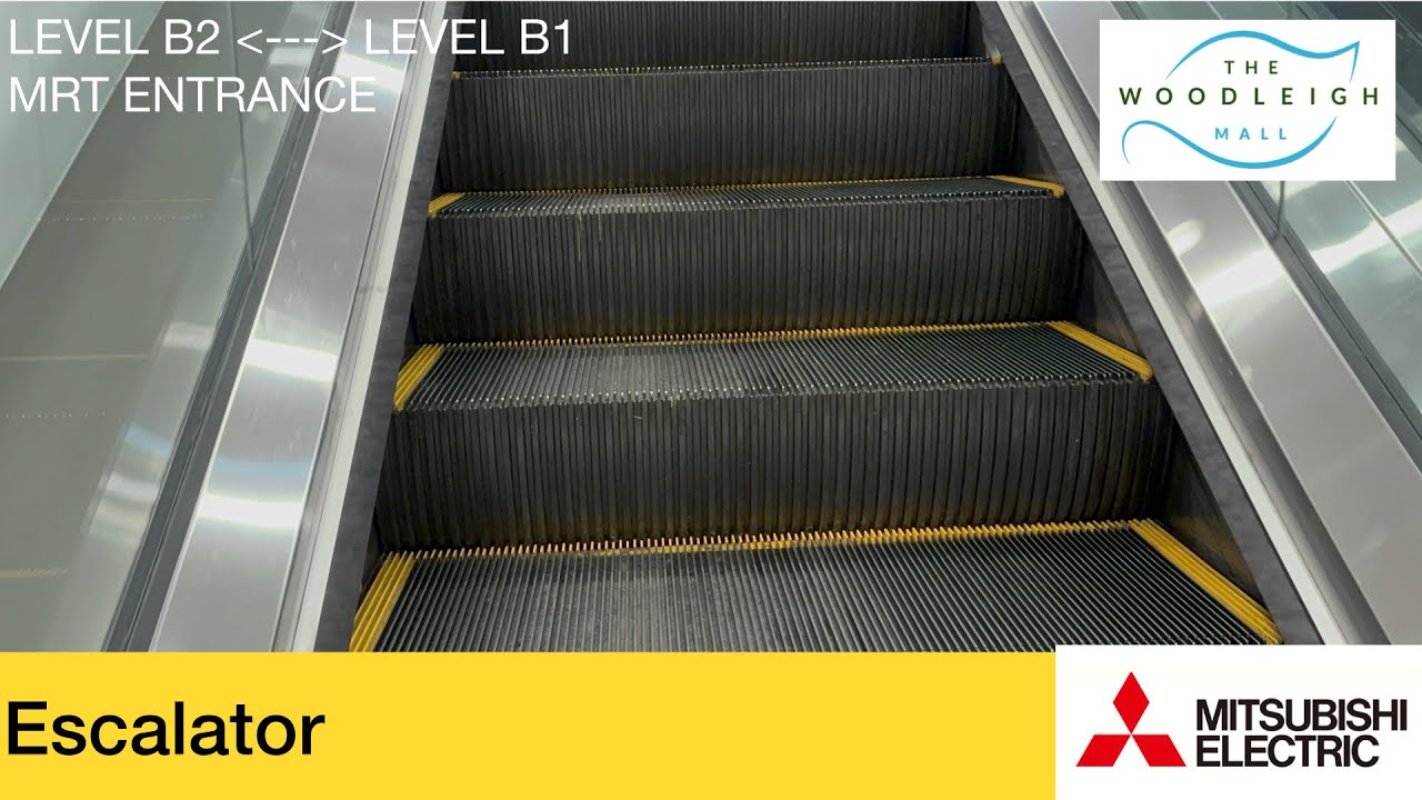 Woodleigh Mall || Mitsubishi Escalator (MRT Entrance)