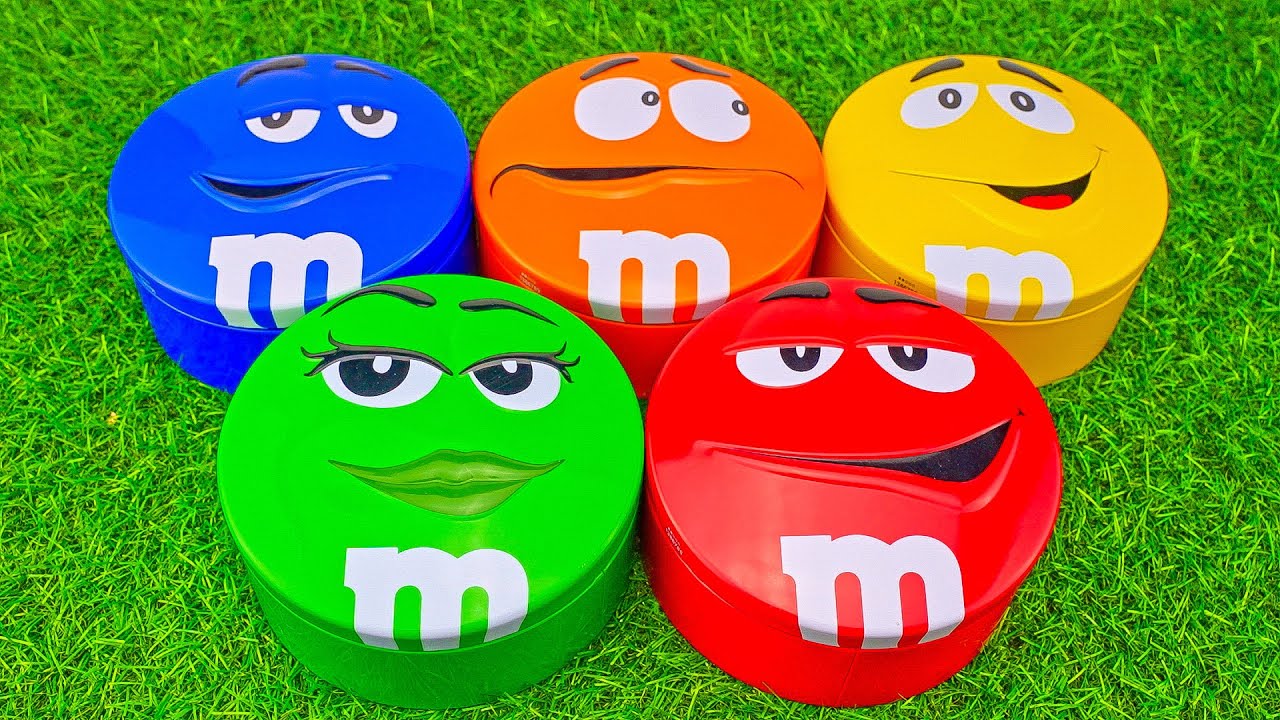 Sweet & Satisfying Video and Sounds | ASMR Unboxing Skittles & M&M's Candy Bliss