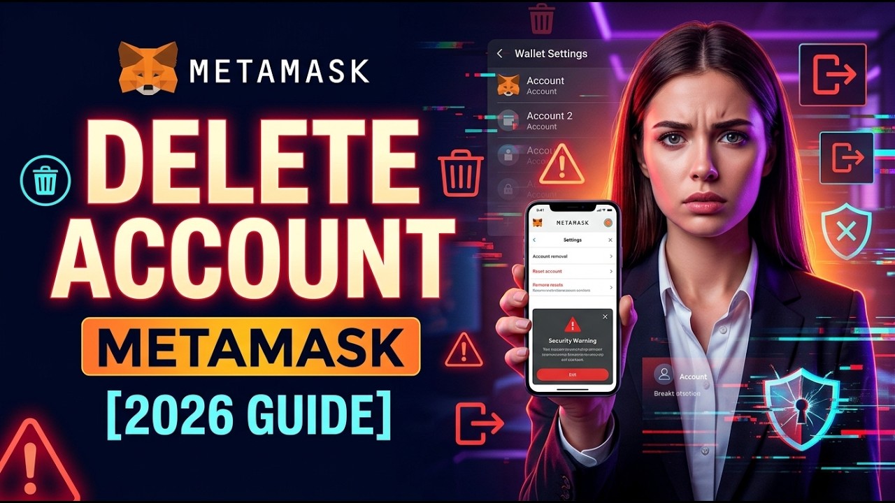 How to delete MetaMask Account [2026 Full Guide]