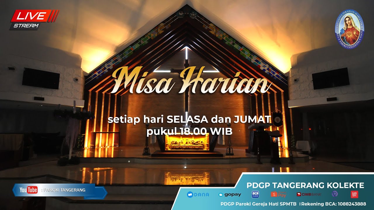 Misa Harian | Jumat, 9 Januari 2026