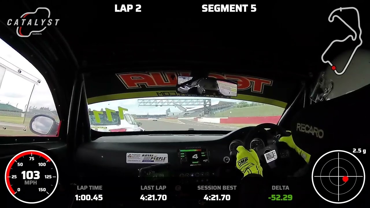 E92 M3 Josh Lawton + David Blackie 750MC Club Enduro race start Silverstone GP
