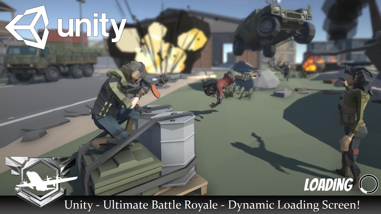 Unity 2019 - Ultimate Battle Royale Series - 4 - PUN2 - Dynamic Loading Screen!