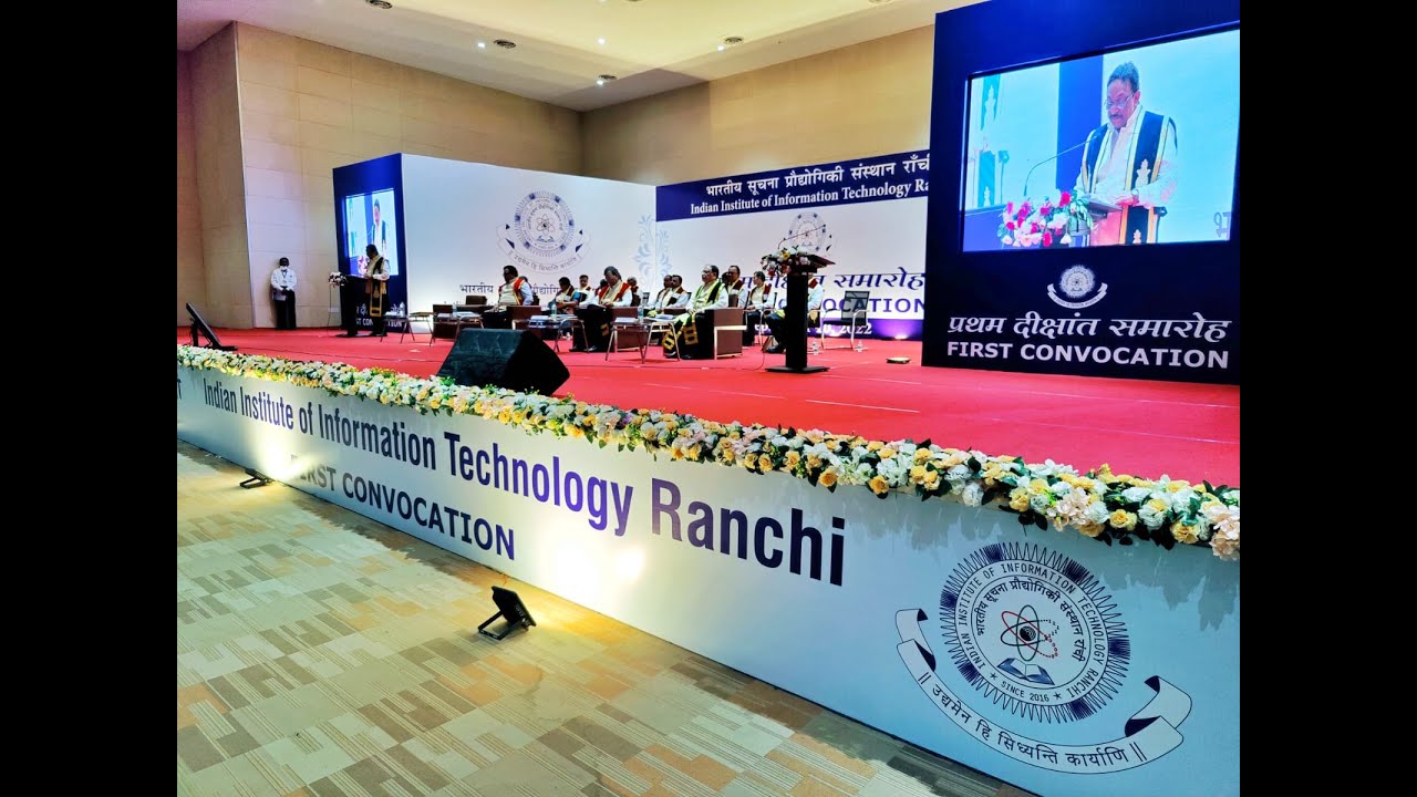 First Convocation | IIIT Ranchi | 10th September, 2022
