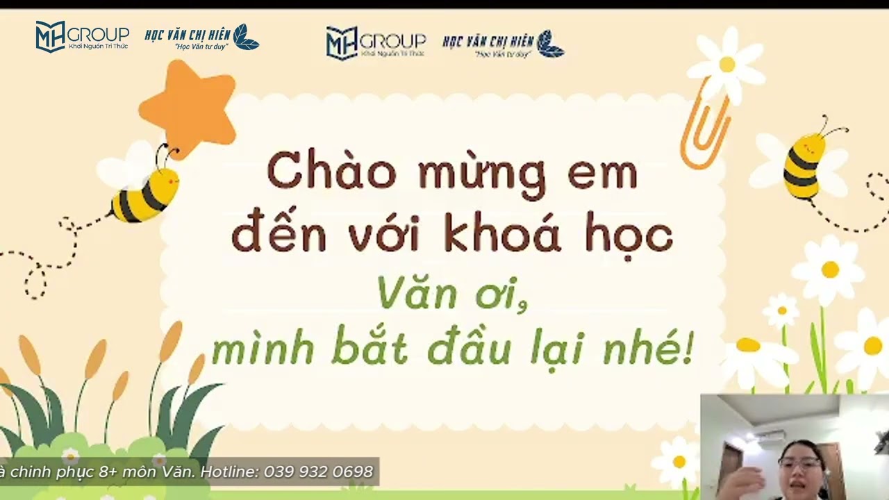 [HỆ THỐNG KH&Oacute;A HỌC TƯ DUY THCS] BUỔI 1 CHUY&Ecirc;N ĐỀ 1: TƯ DUY ĐỌC HIỂU THƠ || HỌC VĂN CHỊ HI&Ecirc;N