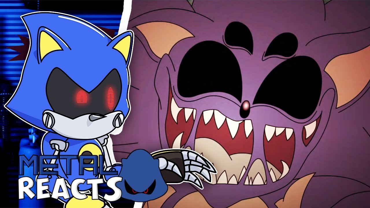 Metal Sonic Reacts to Sally.EXE Part 1: MASTER OF PUPPETS