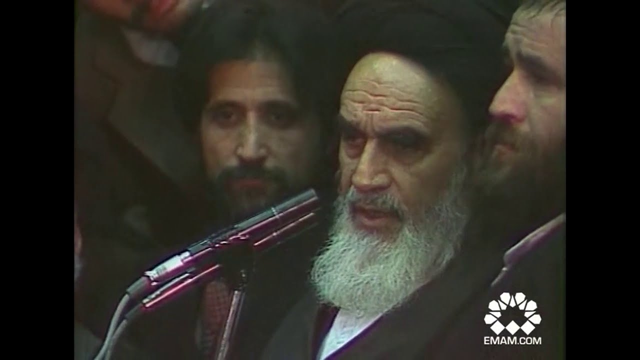 سخنرانی امام خمینی در فرودگاه مهرآباد (بیان چگونگی جریان انقلاب) _۱۳۵۷