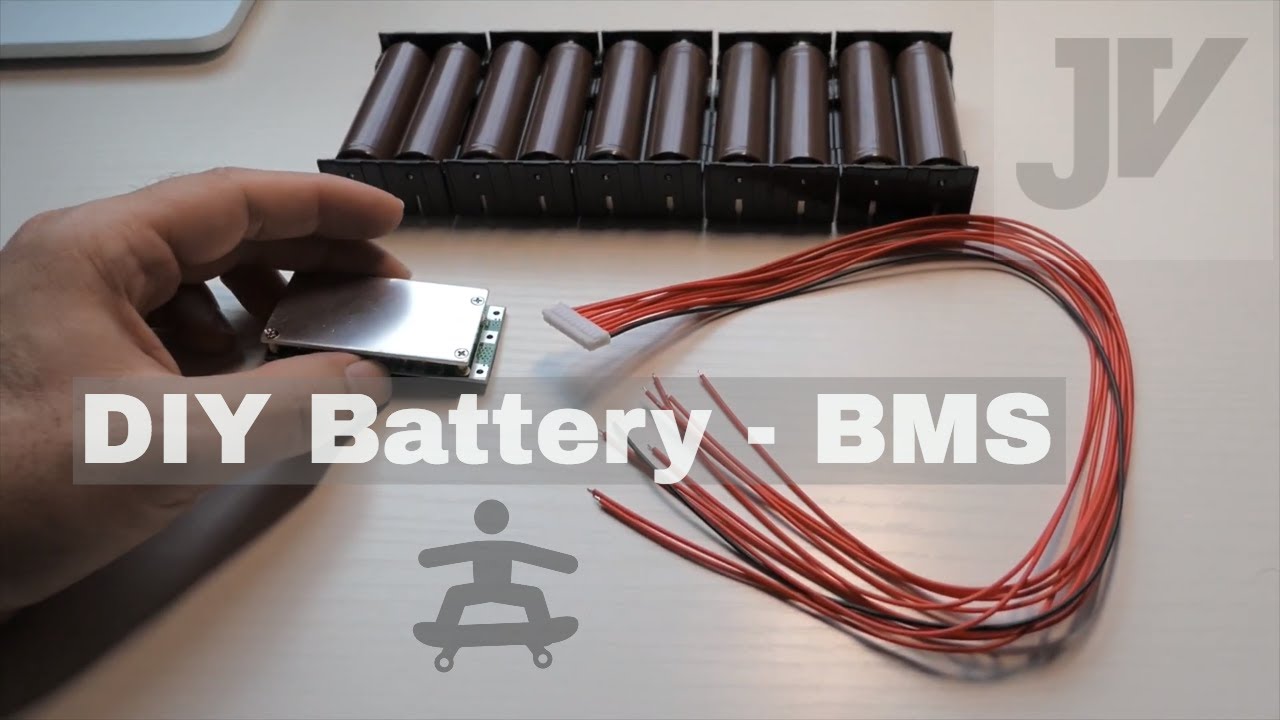 Build Your Own 18650 Battery and BMS - Electric Skateboard
