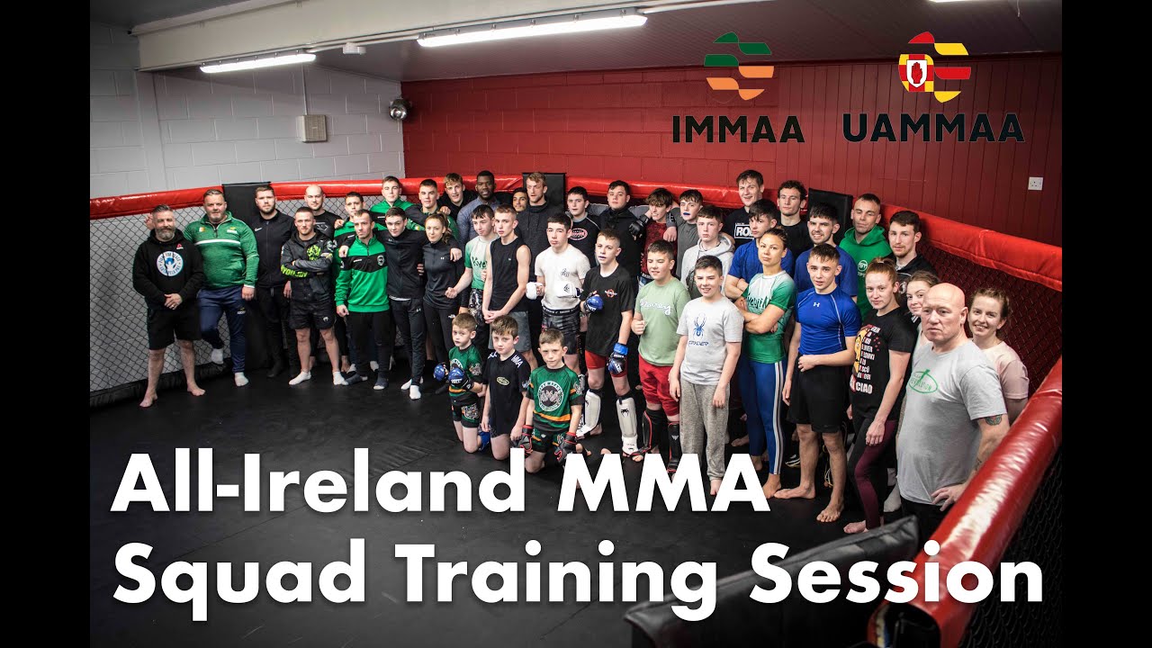 All Ireland MMA Squad Training - IMMAA & UAMMA