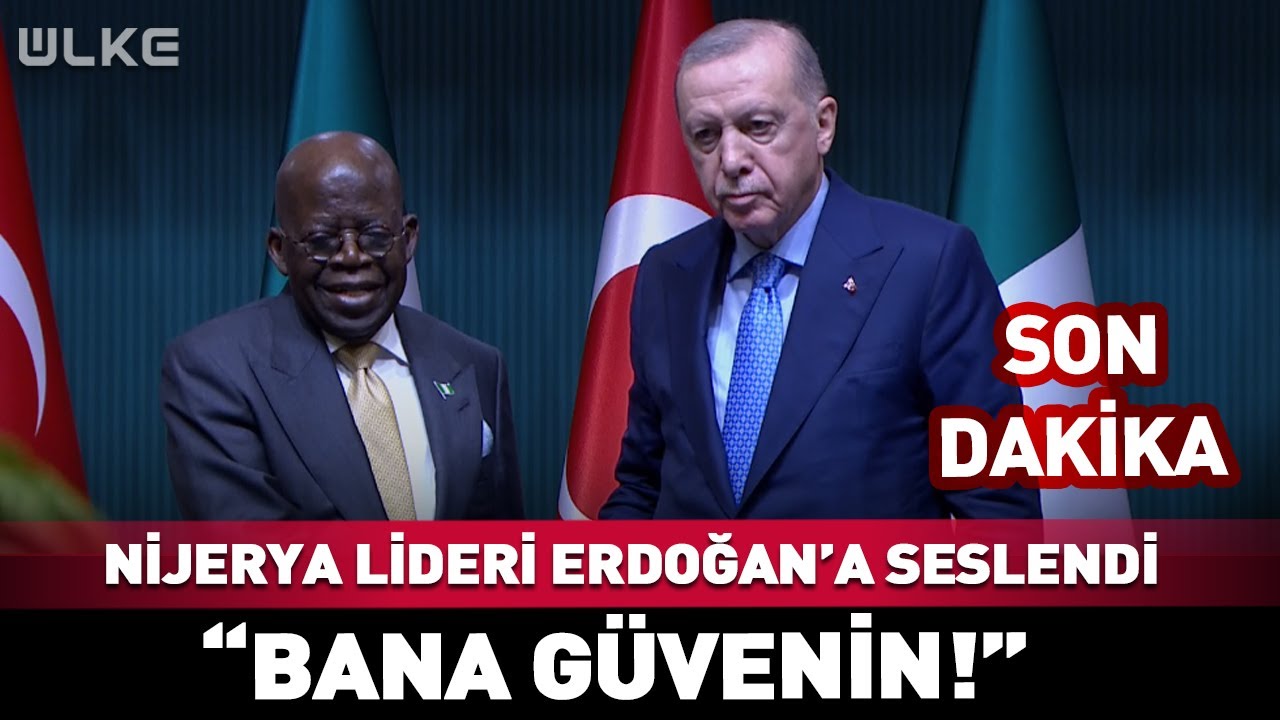 Nijerya Liderinden Erdoğan'a Çağrı! #sondakika
