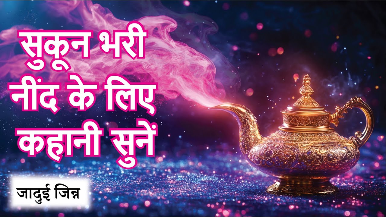 Bed time story to FALL ASLEEP 💤 I Hindi Story I जादुई जिन्न I Listen & RELAX